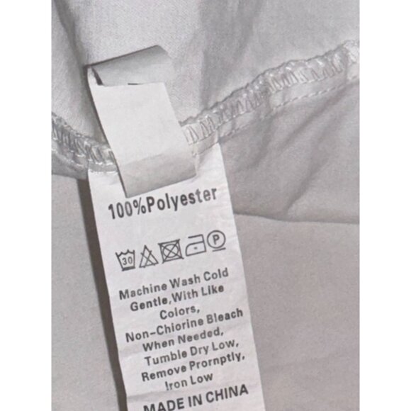 White Puff Sleeve Midi Dress With Shirred Bodice - Picture 4 of 14